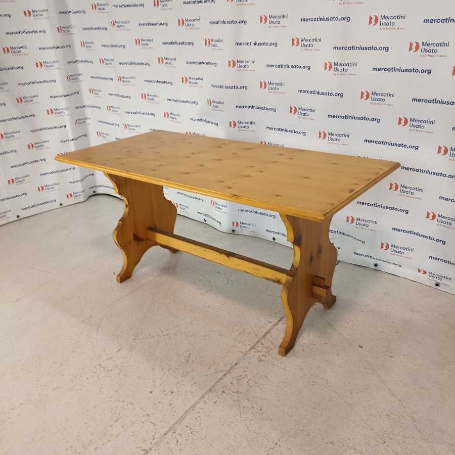 Tavolo Rustico da Baita in Abete