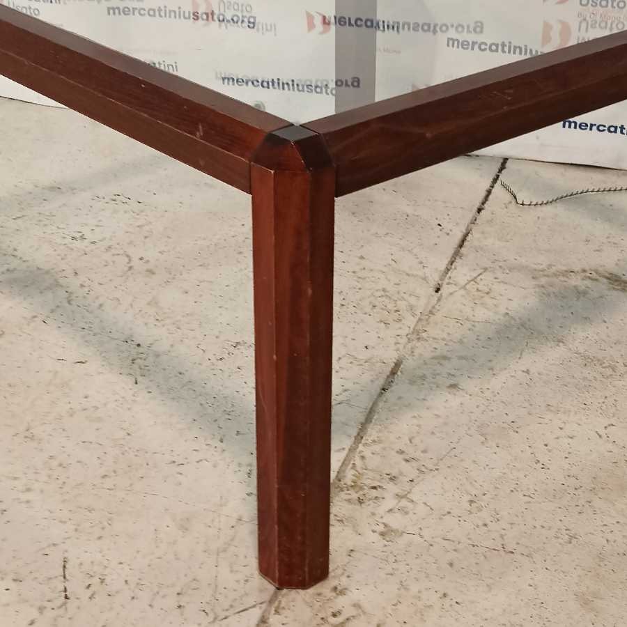 Tavolino da caffè con piano in vetro - immagine 3