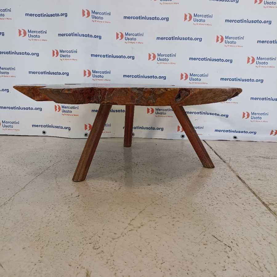 Tavolino da caffè in legno massello - immagine 3