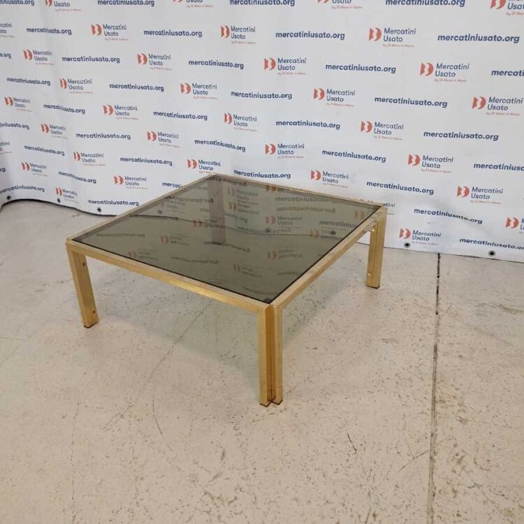 Tavolino Vintage in ottone