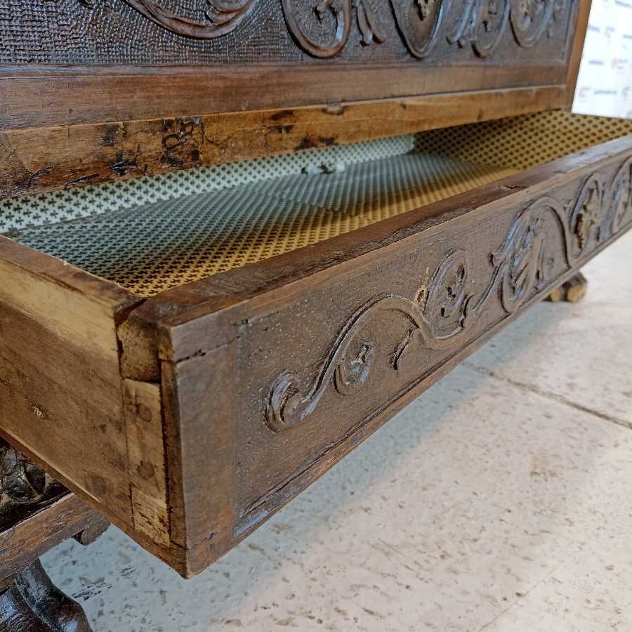 Cassettone stile Neorinascimento in Noce - immagine 6