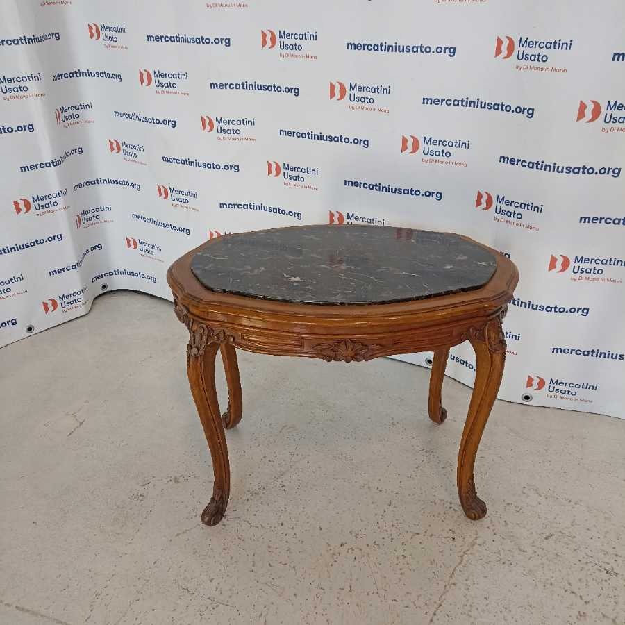 Tavolino con marmo stile Barocco - immagine 2