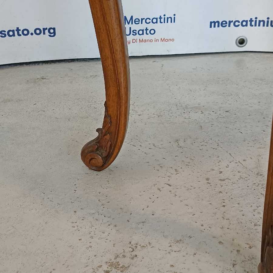 Tavolino con marmo stile Barocco - immagine 5