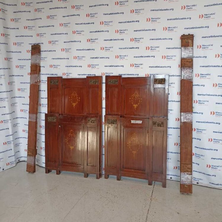 Coppia di Letti Liberty primi 900