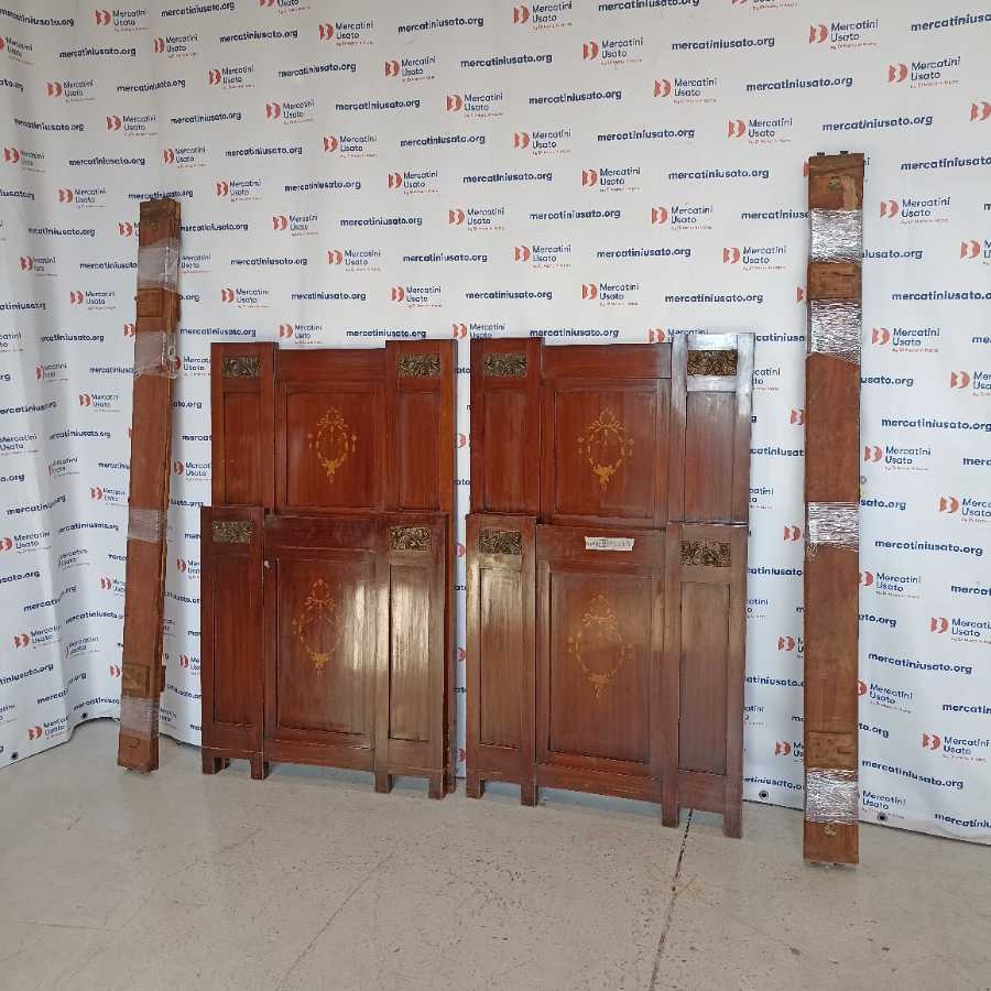 Coppia di Letti Liberty primi 900