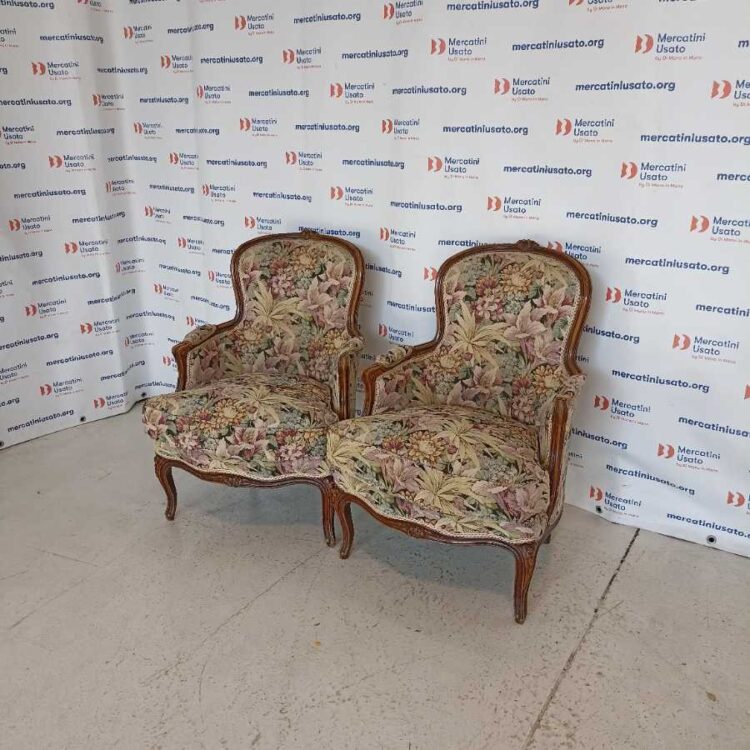 Coppia di Poltrone in stile metà 900