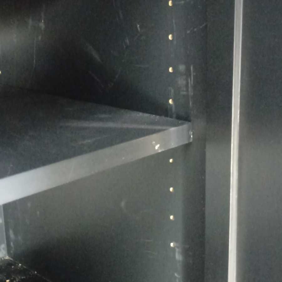 Libreria Laccata color grigio antracite - immagine 7