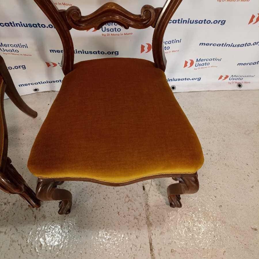 4 Sedie in stile Luigi Filippo - immagine 4