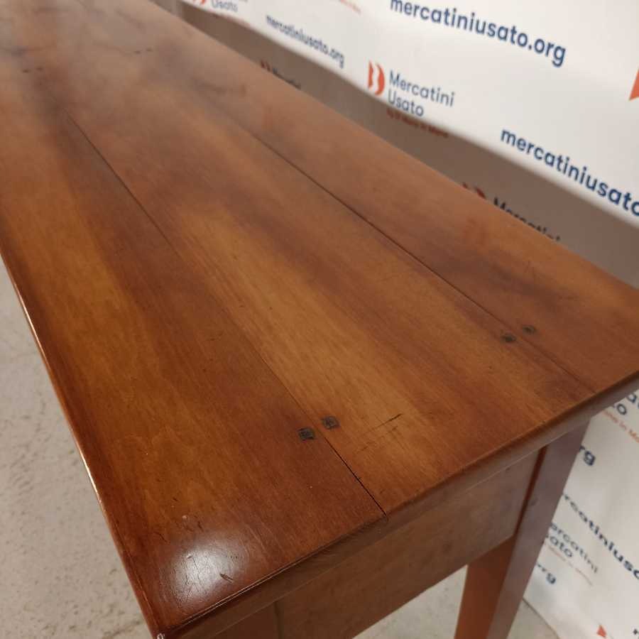 Tavolo Consolle in legno massello di Pioppo - immagine 3
