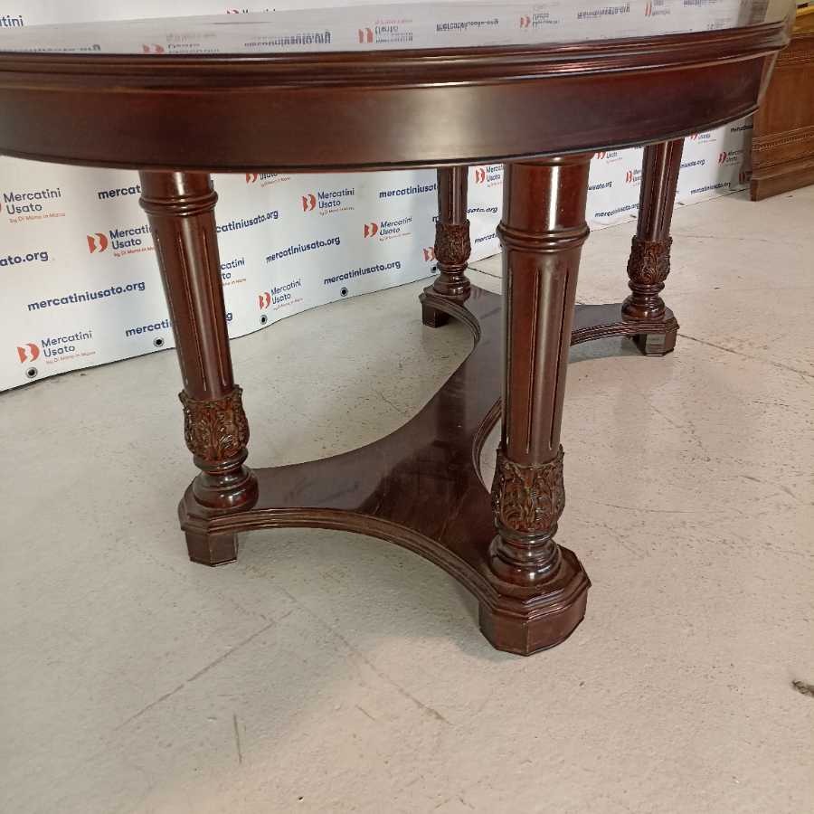 Tavolo ovale stile Inglese - immagine 4