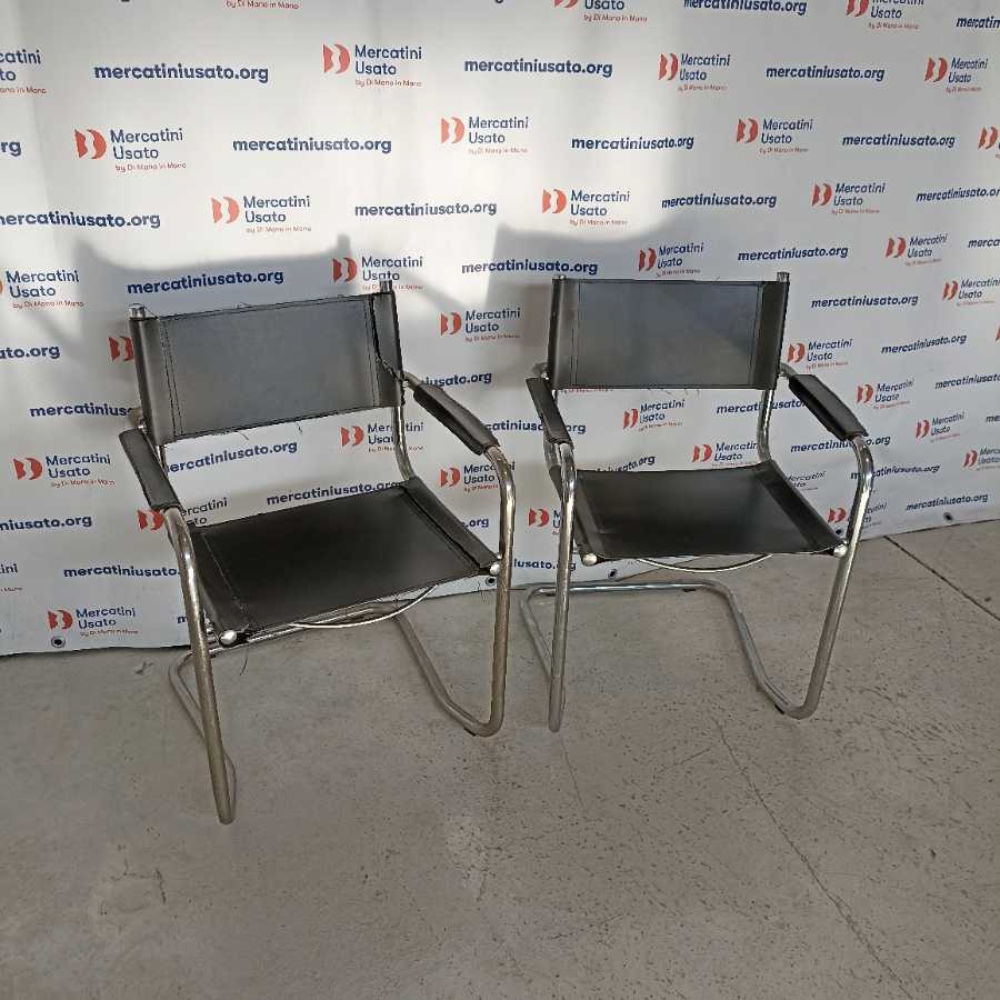 Coppia di Sedie stile Mart Stam