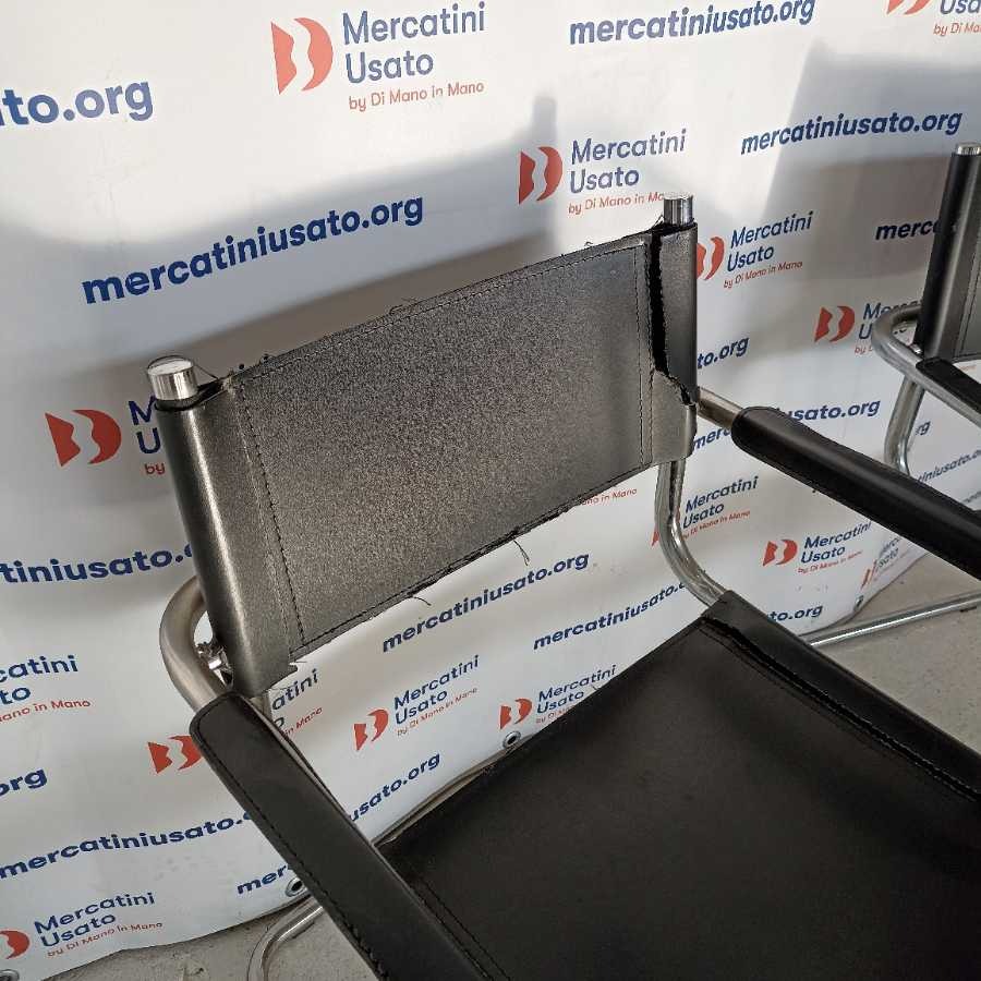 Coppia di Sedie stile Mart Stam - immagine 4