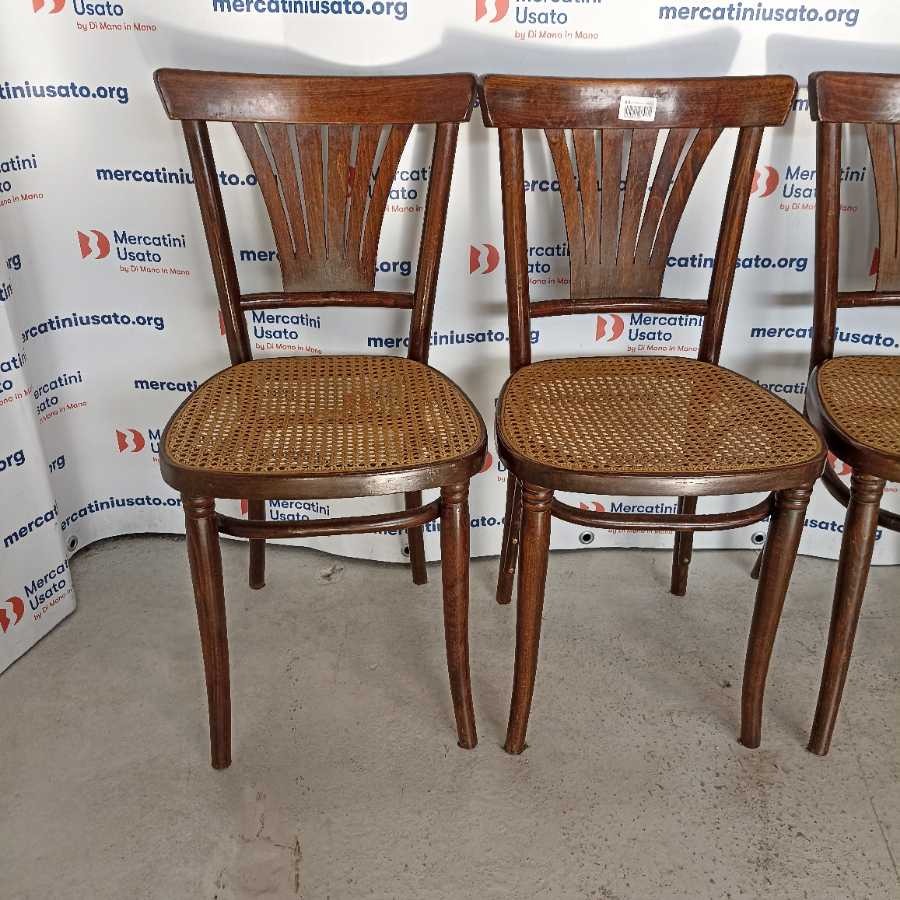 4 Sedie da osteria in stile Thonet - immagine 4