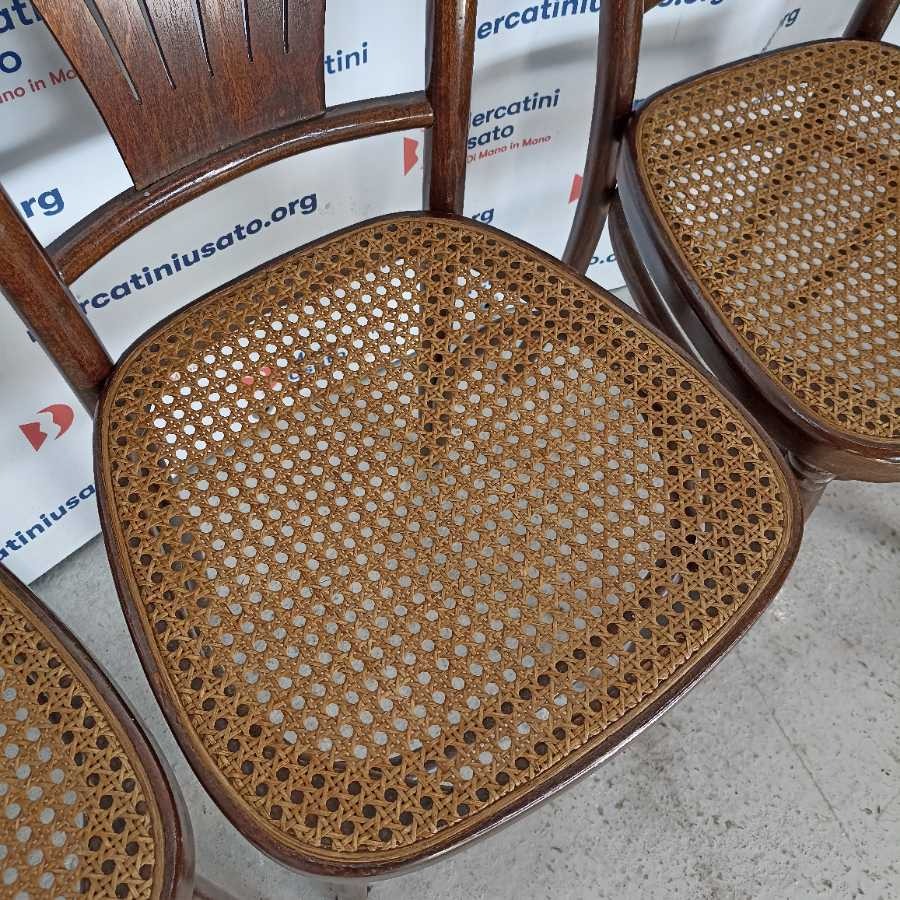 4 Sedie da osteria in stile Thonet - immagine 5