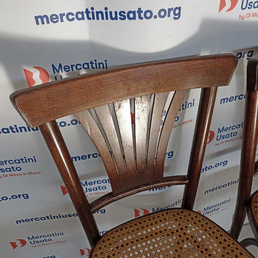 4 Sedie da osteria in stile Thonet - immagine 6