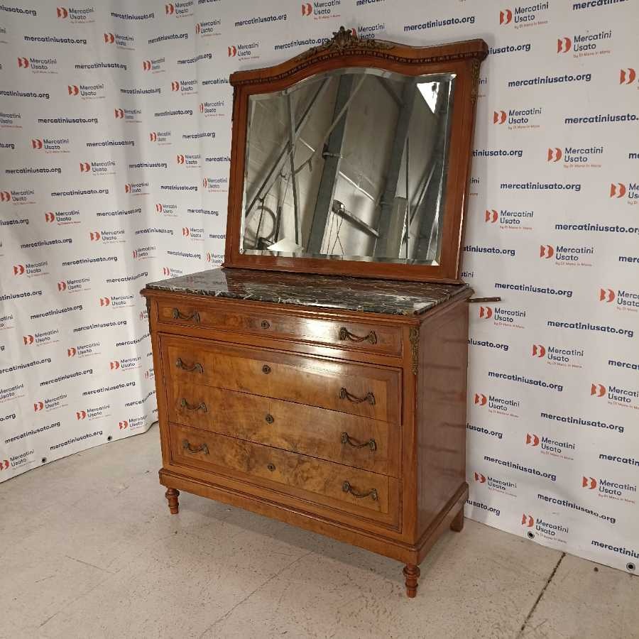 Comò con Specchio prima metà 900