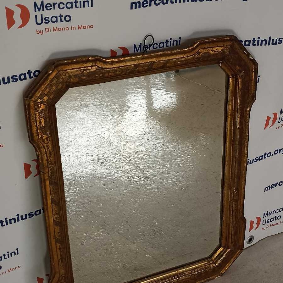 Specchio cabaret dorato primi 900 - immagine 3