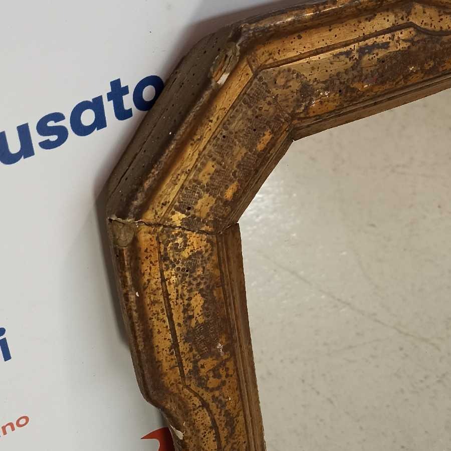 Specchio cabaret dorato primi 900 - immagine 4