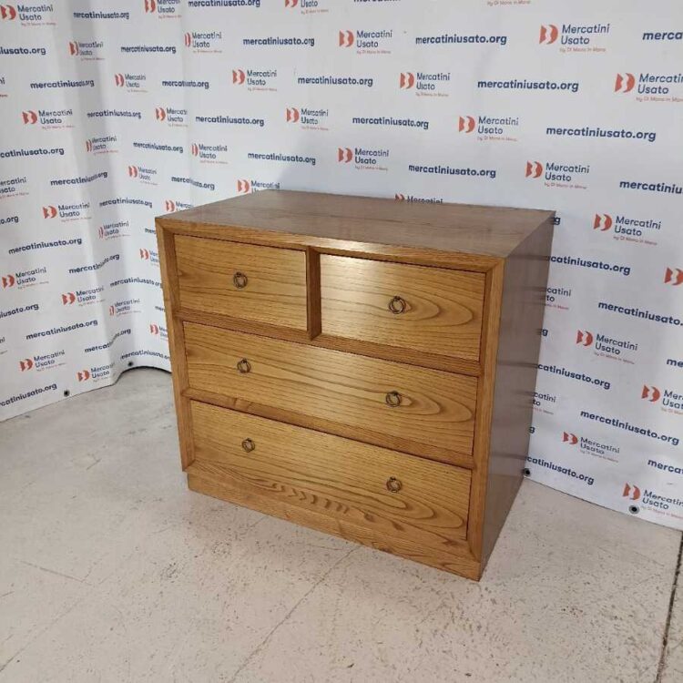 Cassettiera in Rovere massello