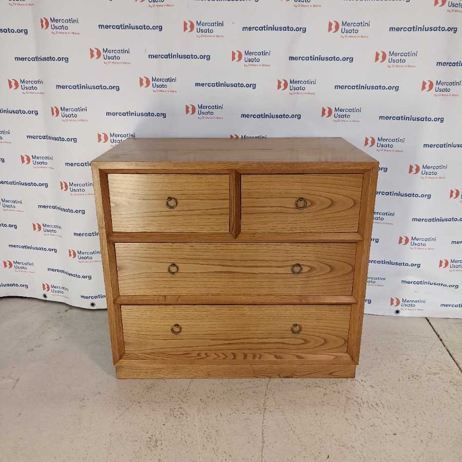 Cassettiera in Rovere massello - immagine 2