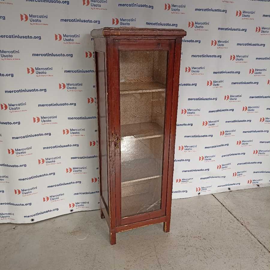 Vetrinetta in legno massello Vintage