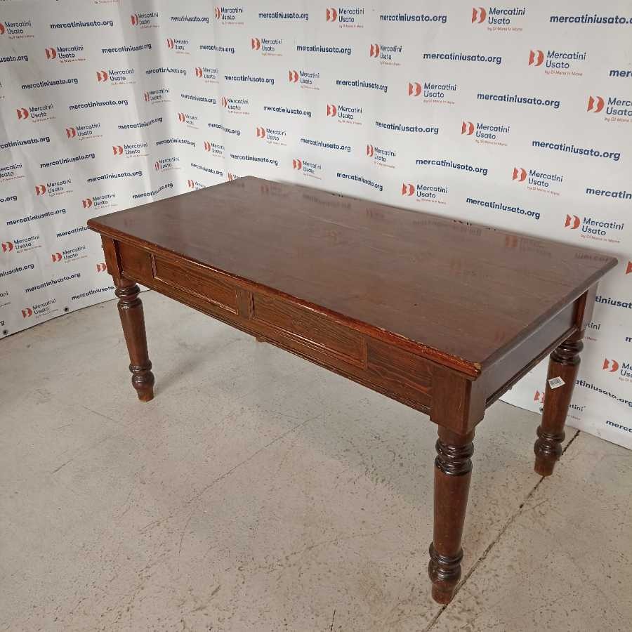 Tavolo in Noce stile Arte Povera - immagine 2