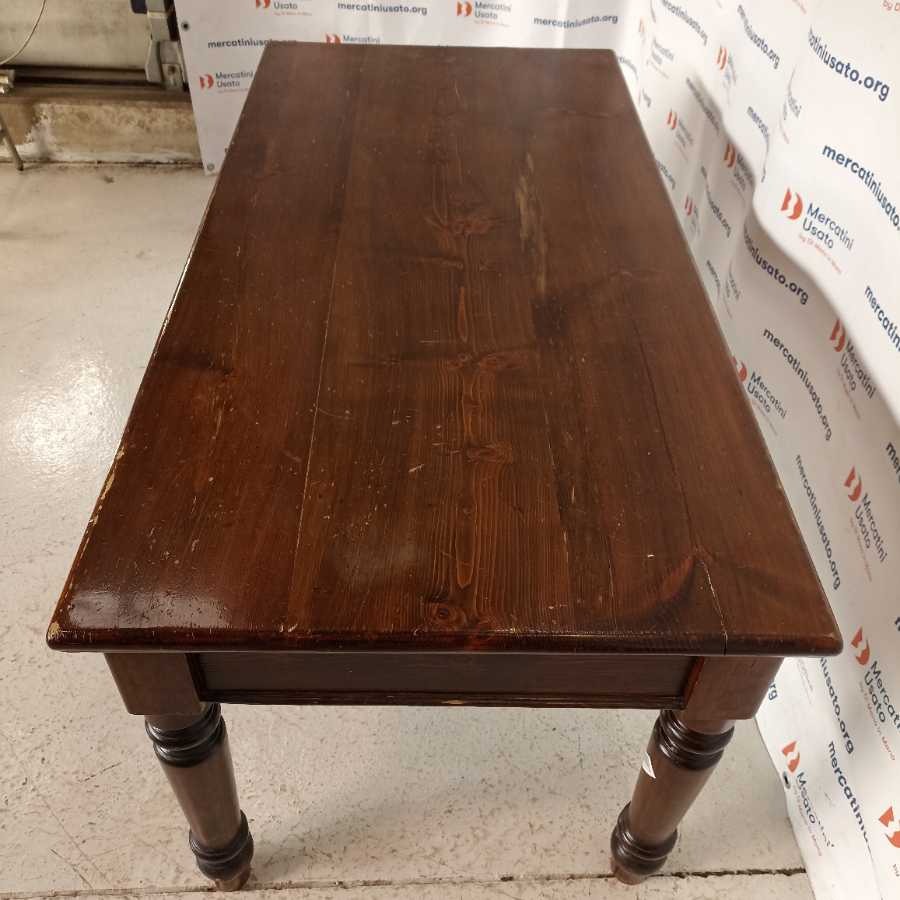 Tavolo in Noce stile Arte Povera - immagine 3