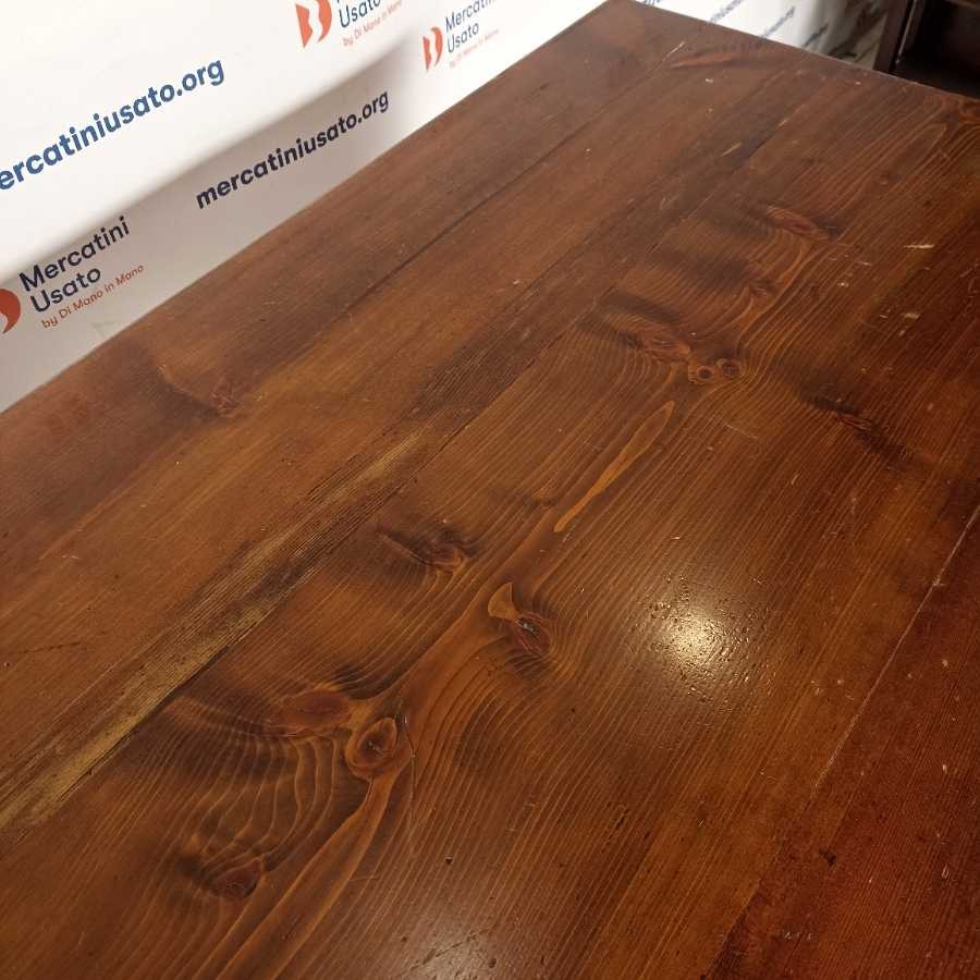 Tavolo in Noce stile Arte Povera - immagine 6