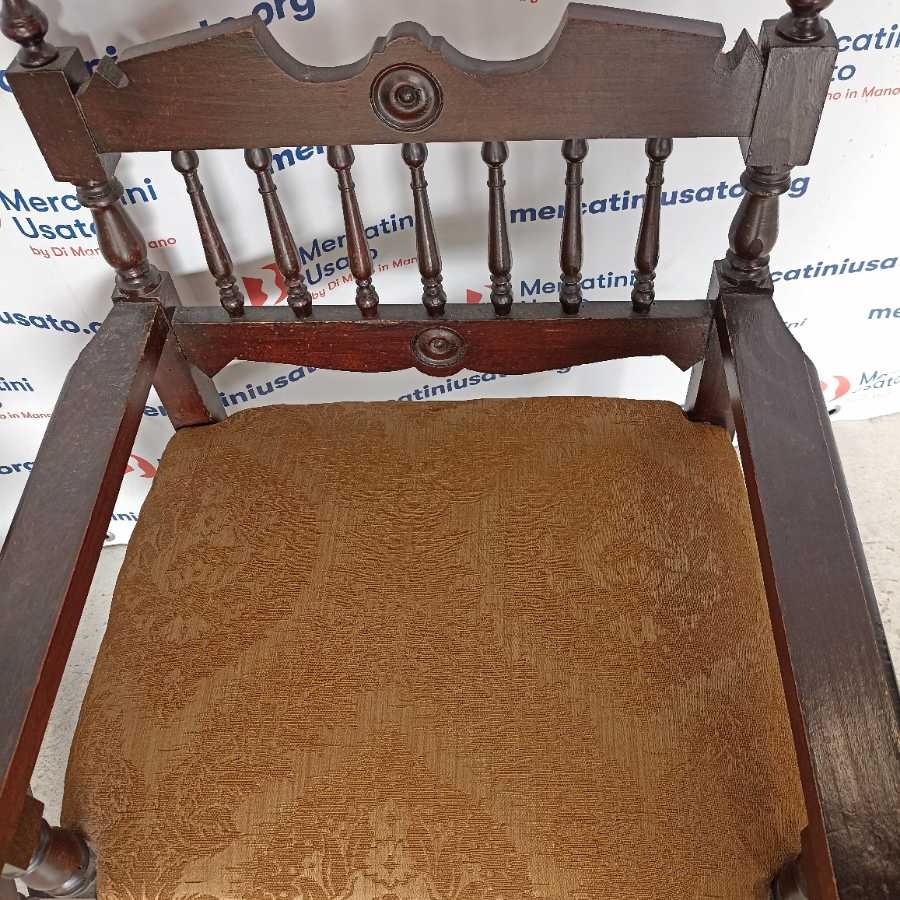 Coppia di Sedie Neorinascimento prima metà 900 - immagine 5