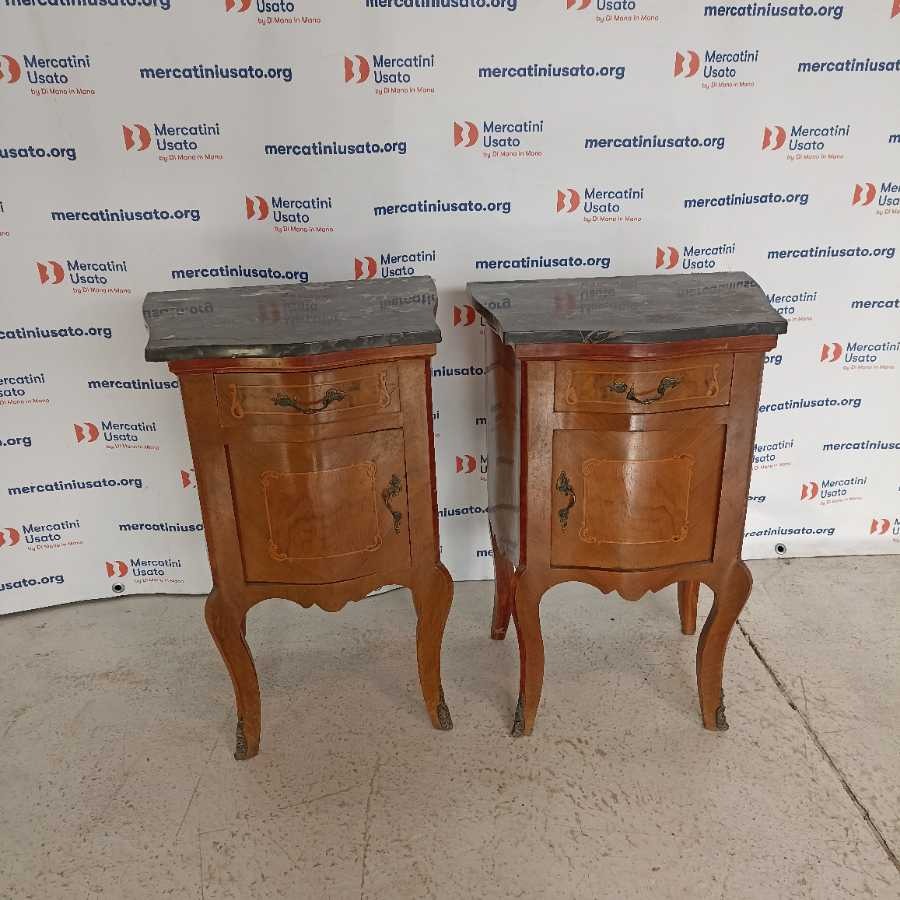 Coppia Comodini stile Luigi XV - immagine 2