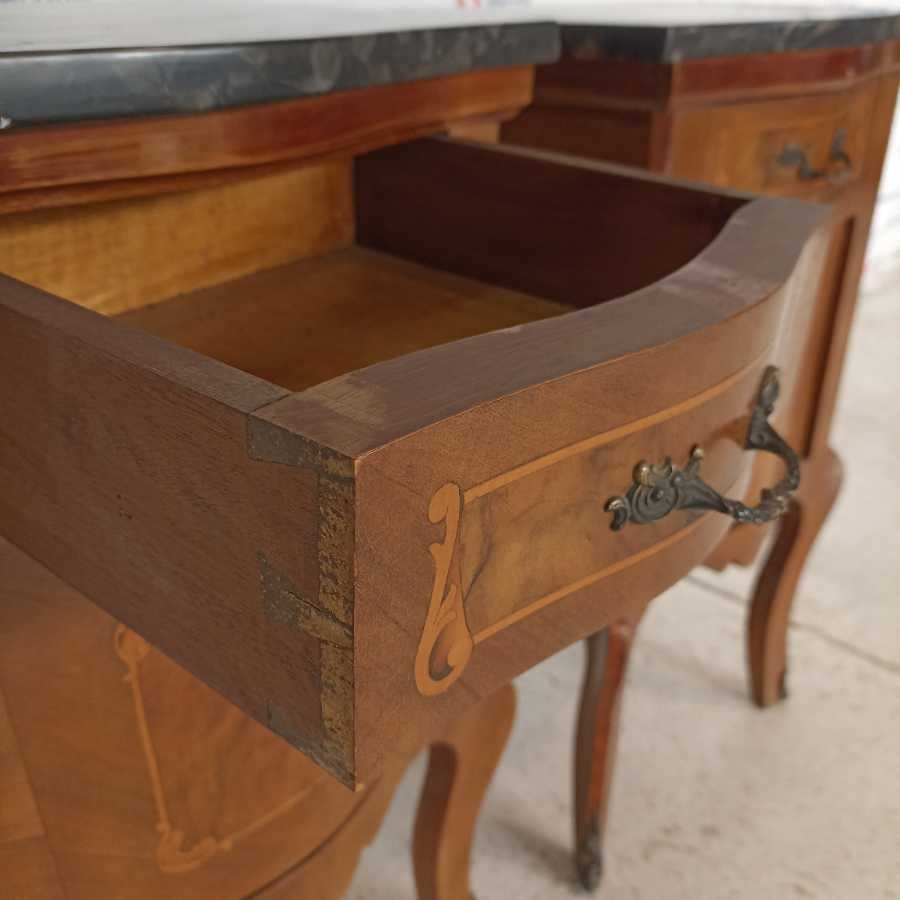 Coppia Comodini stile Luigi XV - immagine 5