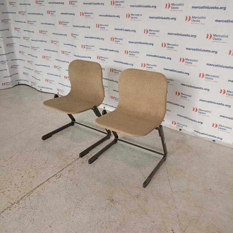 Coppia di Sedie da Ufficio Design