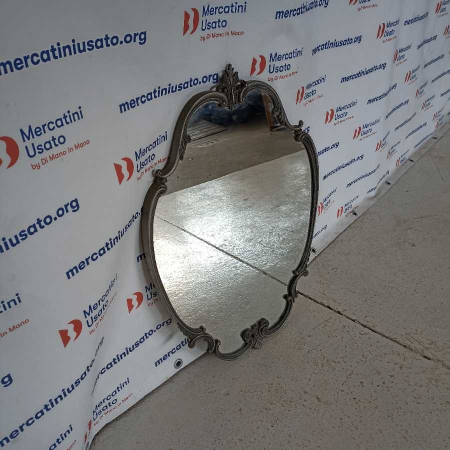 Specchio con cornice in ferro lavorato - immagine 2