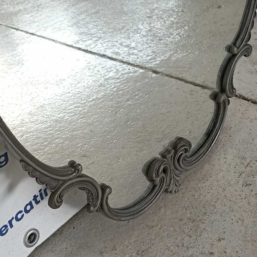 Specchio con cornice in ferro lavorato - immagine 4