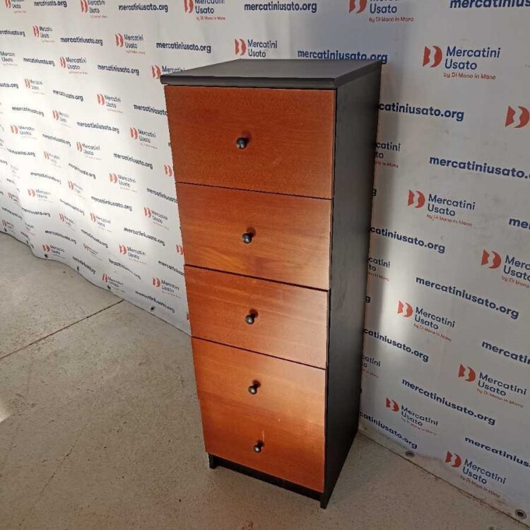 Piccola Cassettiera impiallacciata moderna