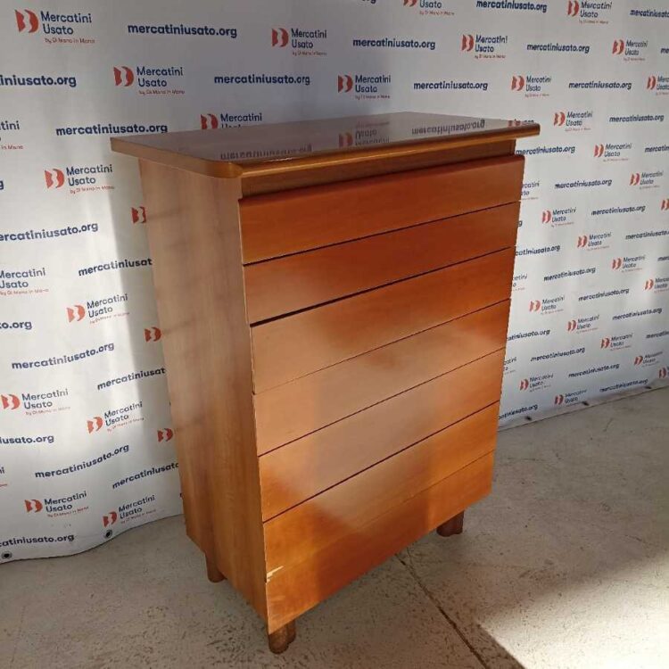 Settimanale cassettiera impiallacciato