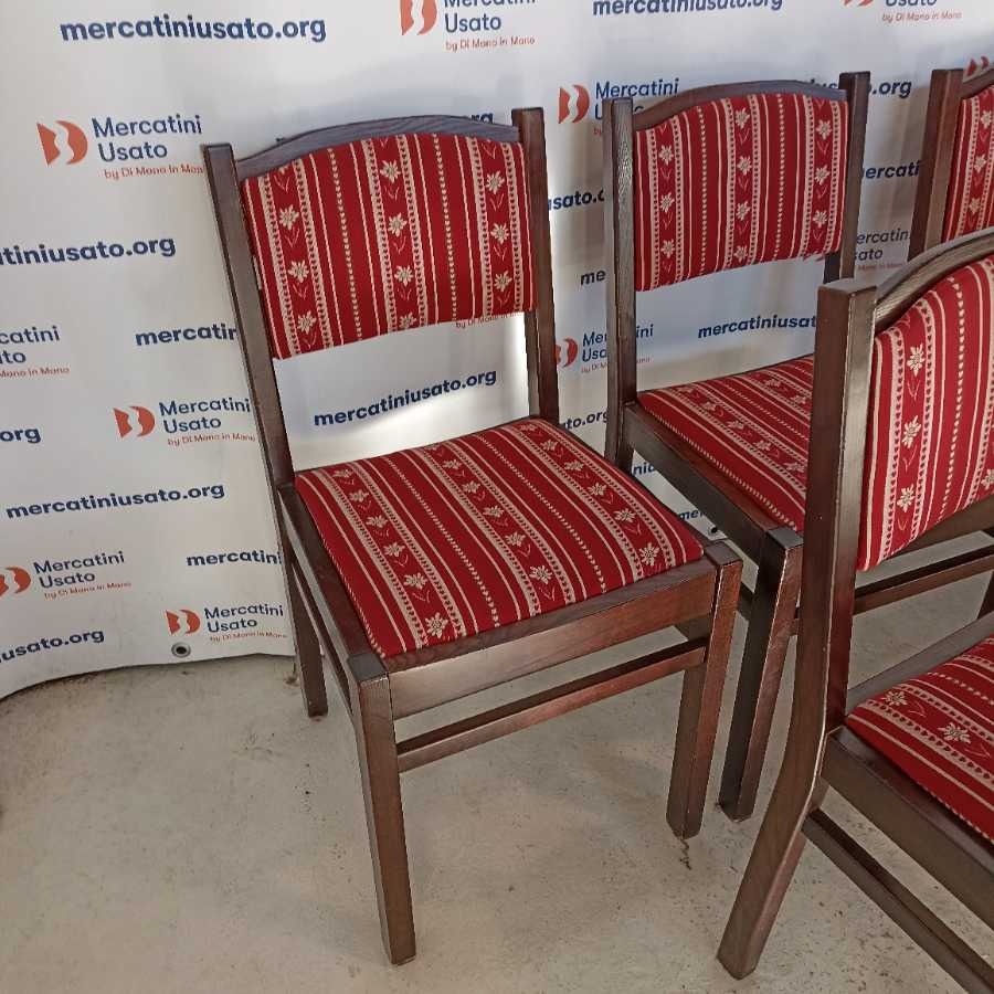 6 Sedie Vintage imbottite - immagine 3