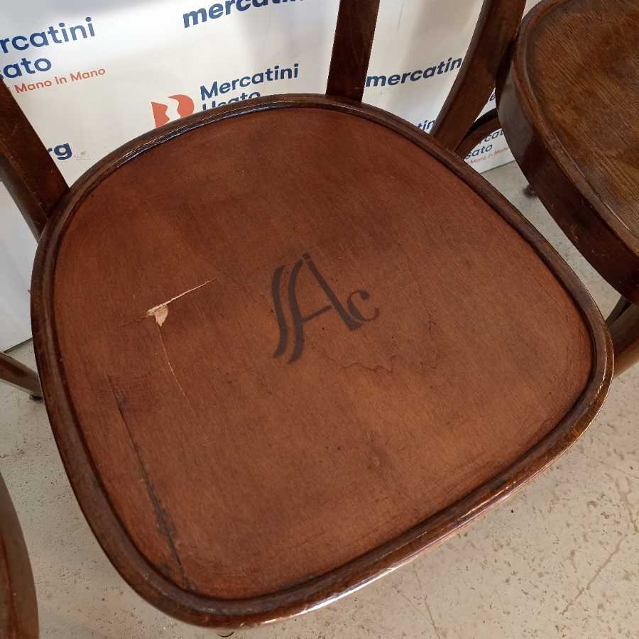 4 Sedie in stile Thonet da osteria - immagine 5