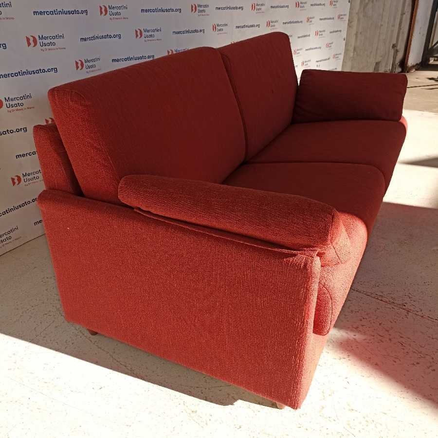 Divano letto Sfoderabile Rosso - immagine 2