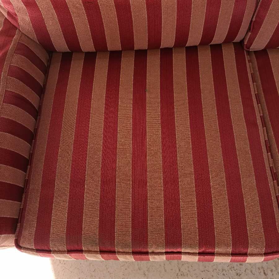 Divano 2 posti sfoderabile a righe Vintage - immagine 5