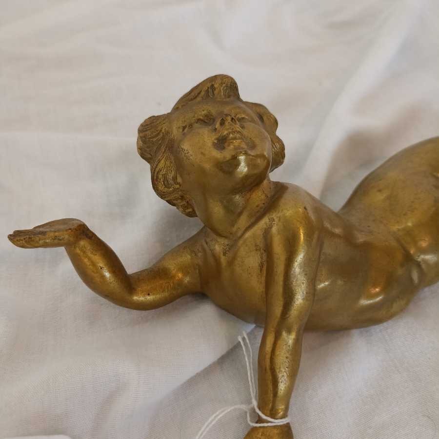 Angelo in fusione di bronzo - immagine 3