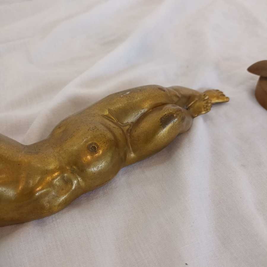 Angelo in fusione di bronzo - immagine 5