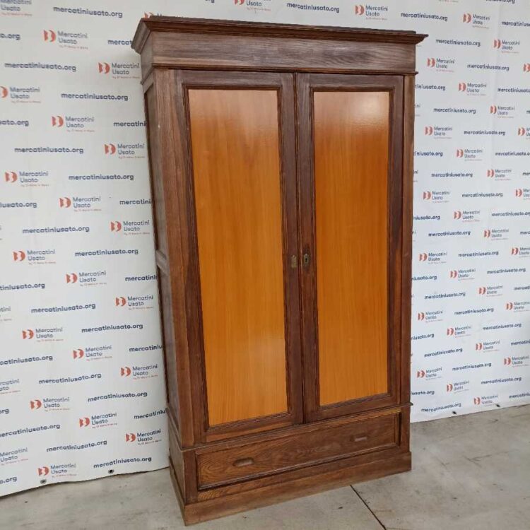 Armadio 2 ante metà 900 in stile