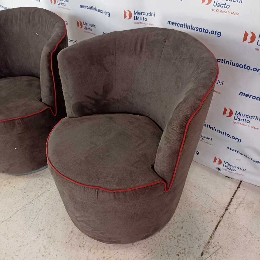 Coppia di Poltroncine rivestite - immagine 3