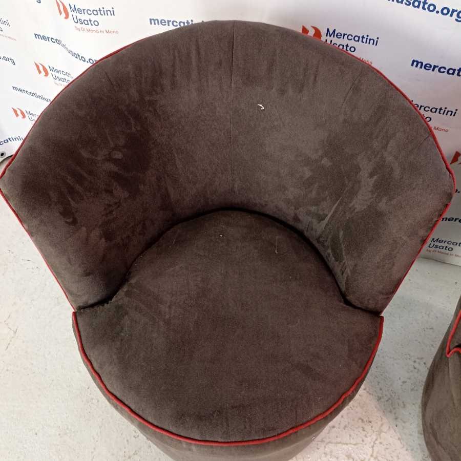 Coppia di Poltroncine rivestite - immagine 4