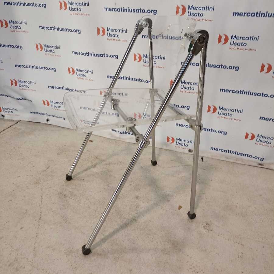 Sedia pieghevole in acrilico stile Castelli - immagine 2