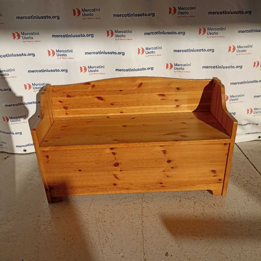 Cassapanca Rustica in Abete - immagine 2