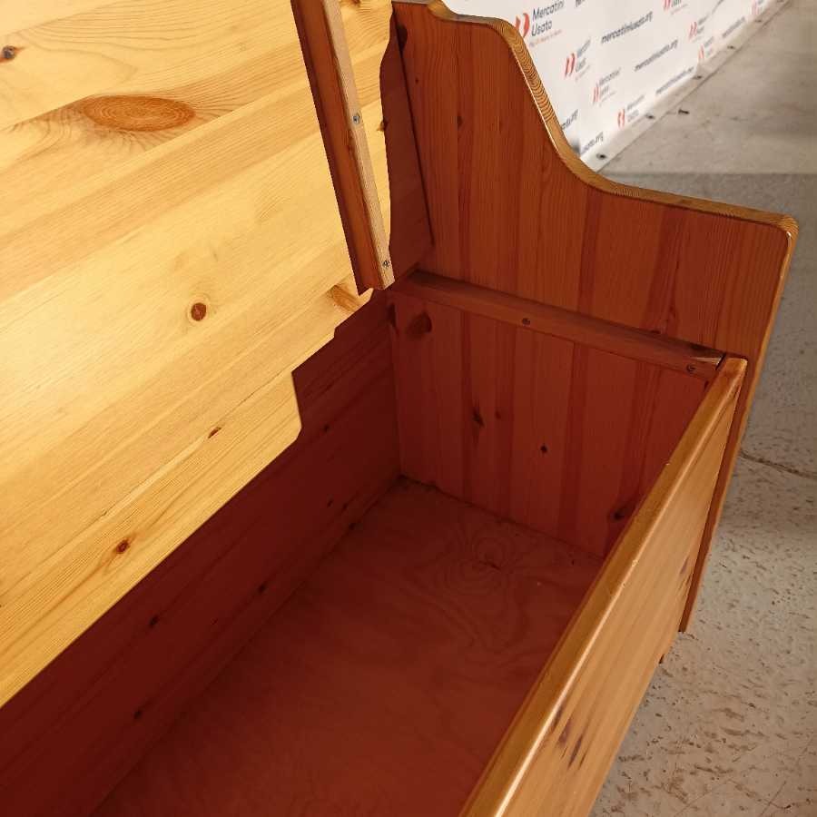 Cassapanca Rustica in Abete - immagine 4