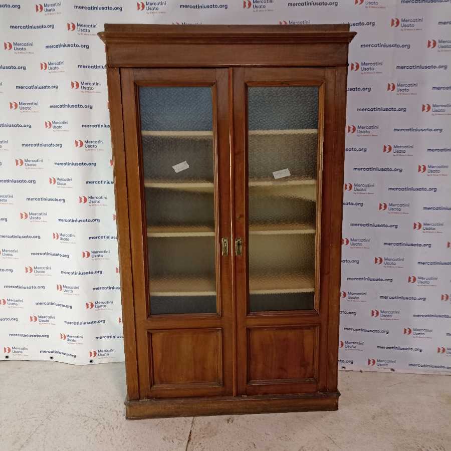 Armadio Vetrina a 2 ante prima metà 900 - immagine 2