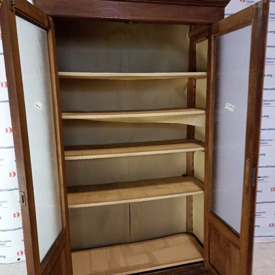 Armadio Vetrina a 2 ante prima metà 900 - immagine 3